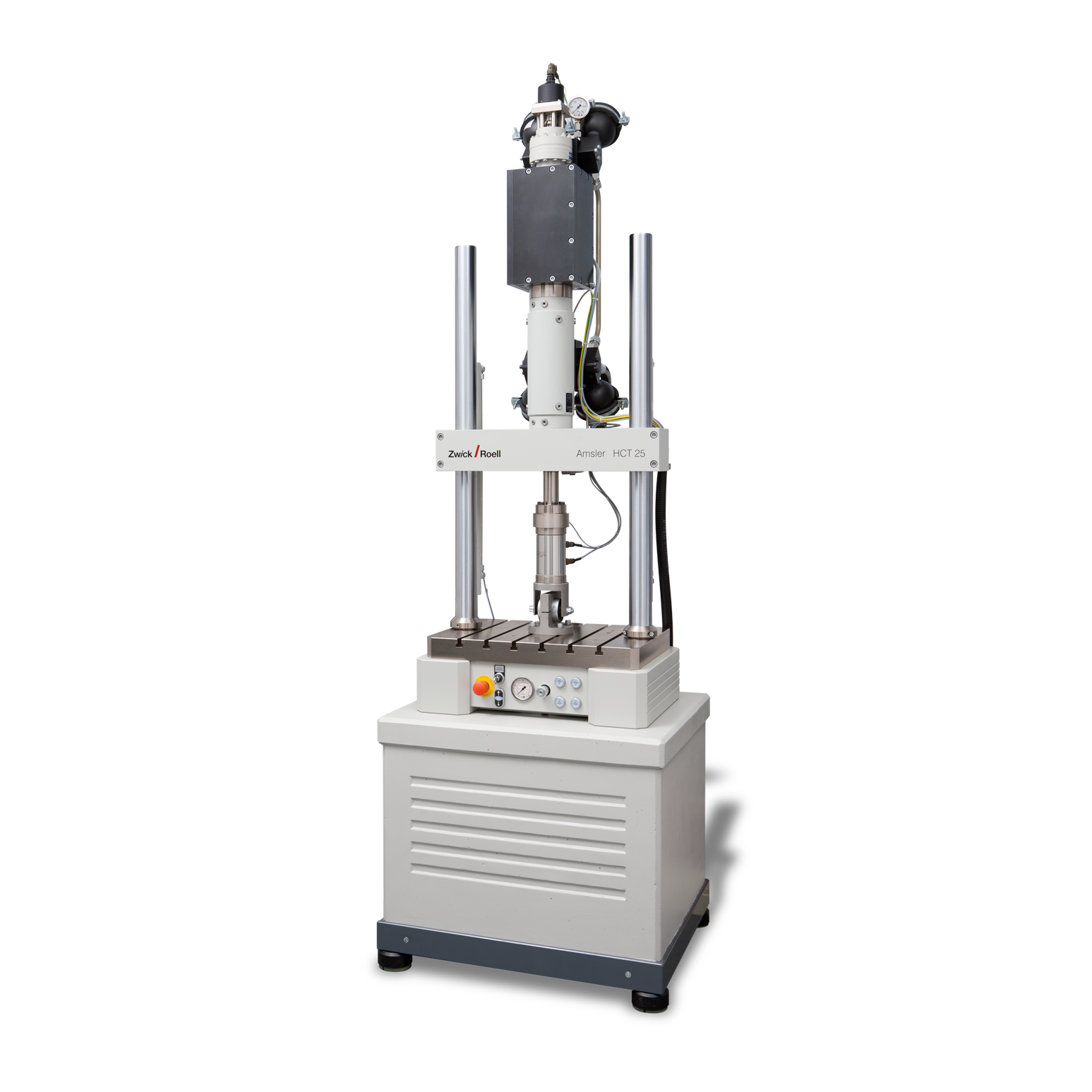 Máquina de ensayos servohidráulica con accionamiento de torsión